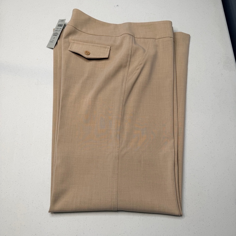 Vintage Cache Tan Wide Leg Women's Pants NWT - Picture 11 of 12